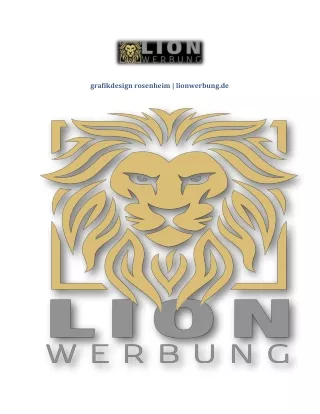 grafikdesign rosenheim | lionwerbung.de