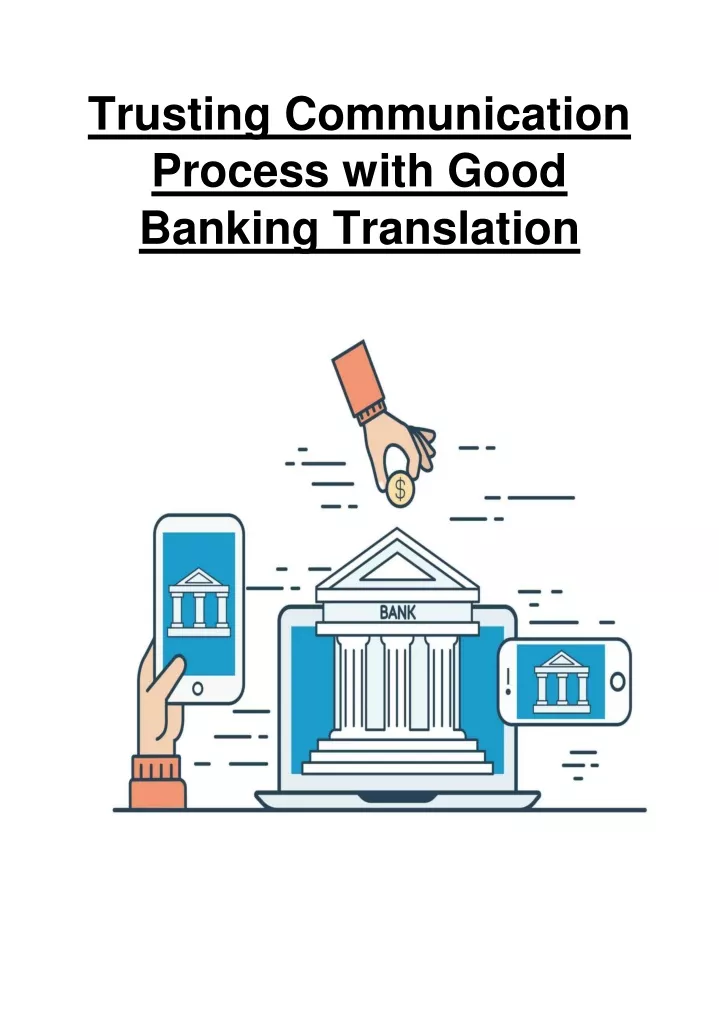 trusting communication process with good banking