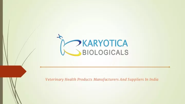 veterinary health products manufacturers and suppliers in india
