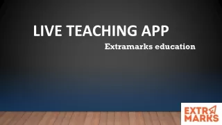 Extramarks - Live Teaching App