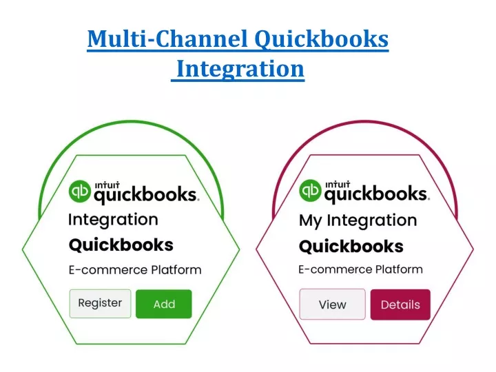 multi channel quickbooks integration
