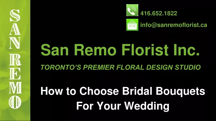 toronto s premier floral design studio