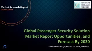 market research report exclusive edition
