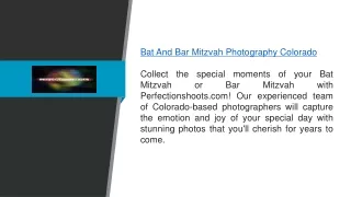 Bat And Bar Mitzvah Photography Colorado  Perfectionshoots.com