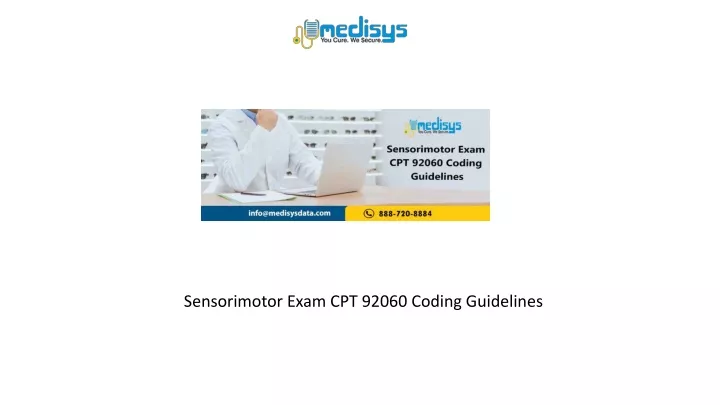 sensorimotor exam cpt 92060 coding guidelines