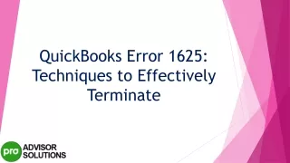 quickbooks error 1625 techniques to effectively terminate