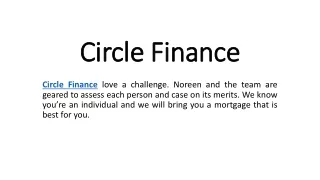 Circle Finance