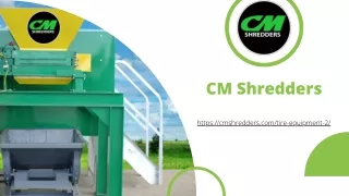 cm shredders