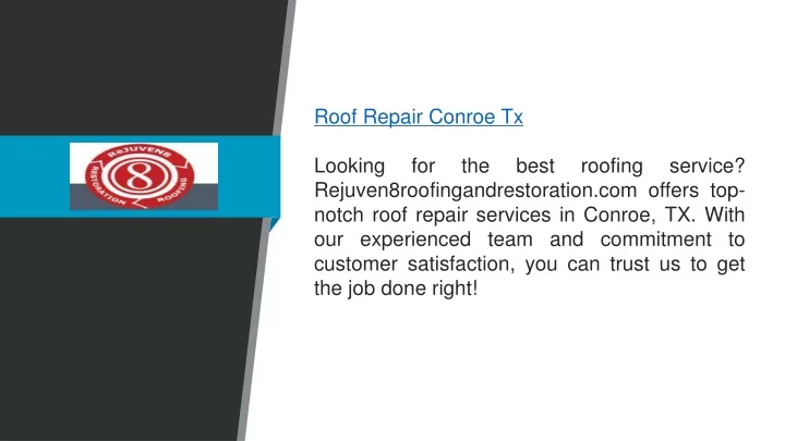 roof repair conroe tx looking for the best