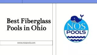 Best Fiberglass Pools in Ohio - www.nospools.com