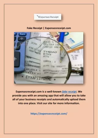 fake receipt expensesreceipt com
