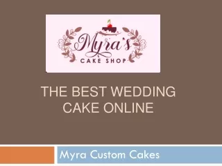The Best Wedding Cake Online