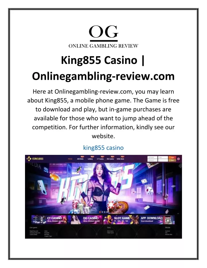 king855 casino onlinegambling review com