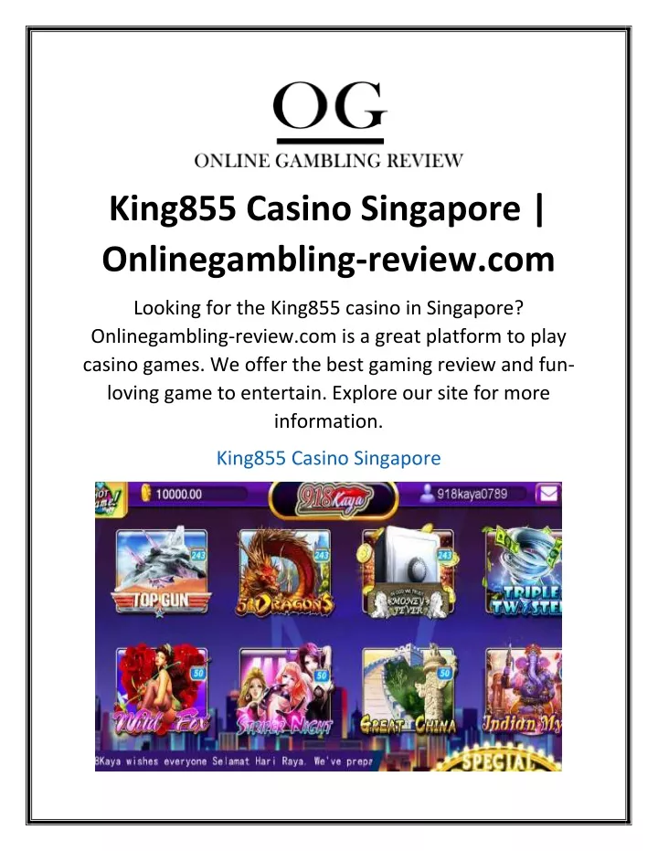 king855 casino singapore onlinegambling review com