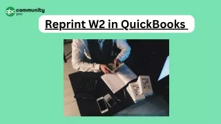 Reprint W2 in QuickBooks