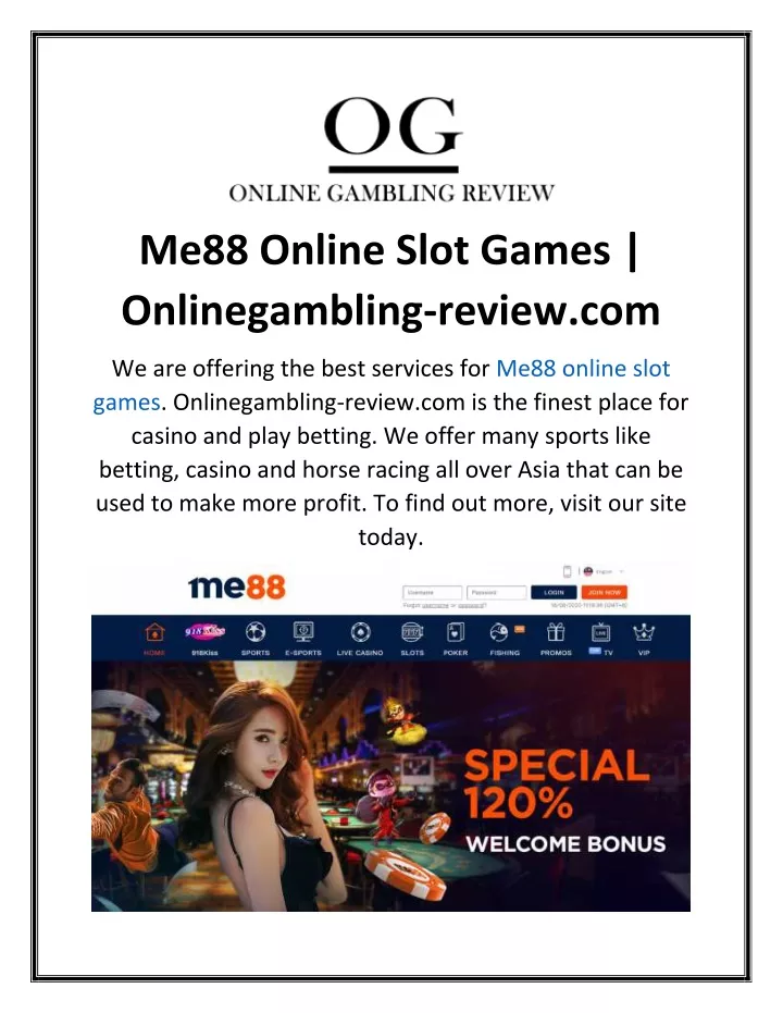 me88 online slot games onlinegambling review com