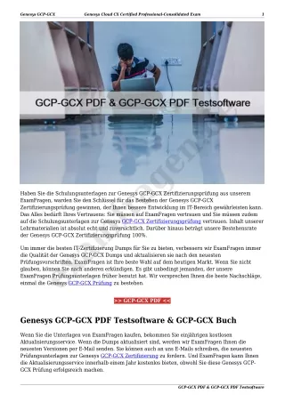 genesys gcp gcx