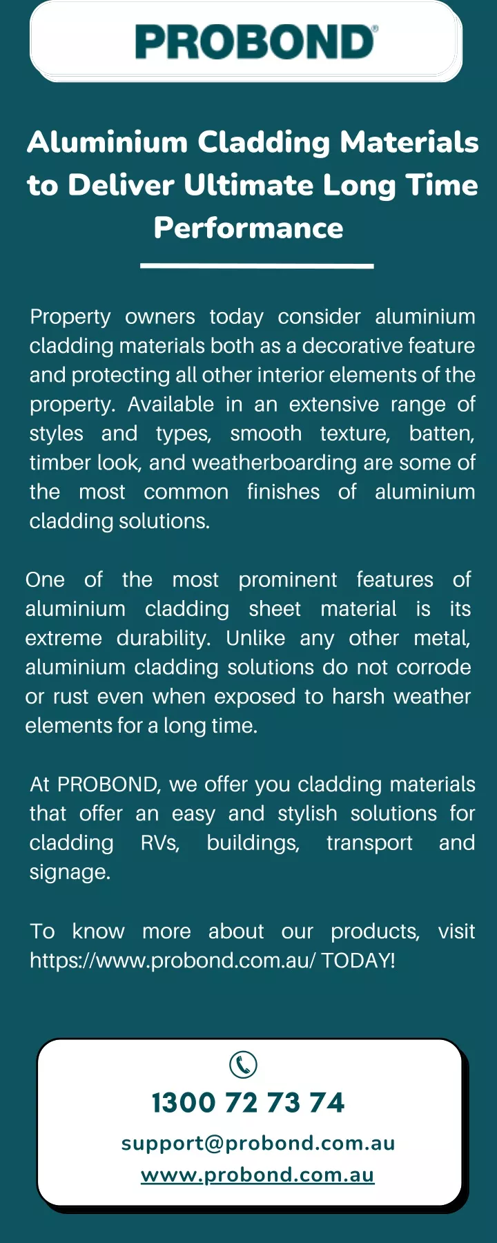 aluminium cladding materials to deliver ultimate