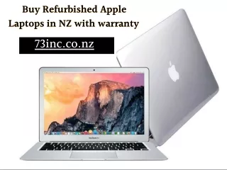 Buy Refurbished Apple Laptops in NZ at Lower Price