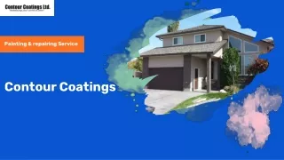 Connect With The Best Residential Painters From Contour Coatings