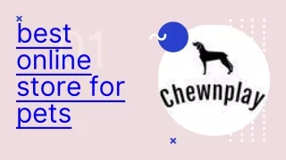 Best Online Store For Pets - Chew N Play