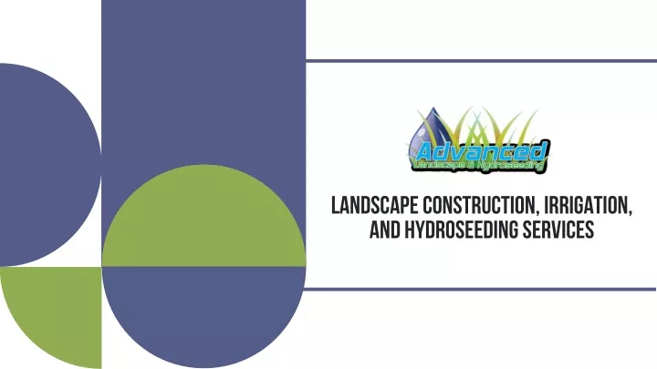 landscape construction irrigation