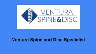 Ventura Spine and Disc Specialist