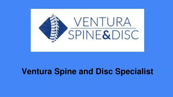 ventura spine and disc specialist