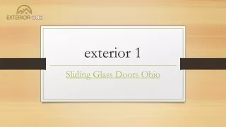 Sliding Glass Doors Ohio | Exterior1columbus.com