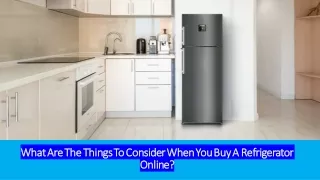 what are the things to consider when