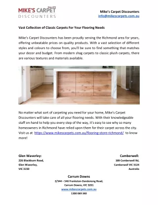 mike s carpet discounters info@mikescarpets com au