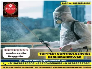 Residential Pest Control Services In Bhubaneswar
