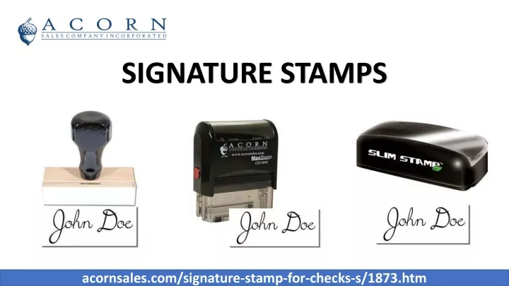 signature stamps