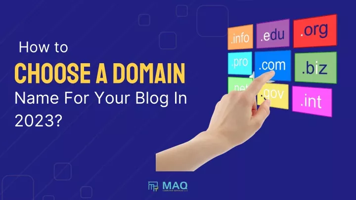 how to choose a domain name for your blog in 2023