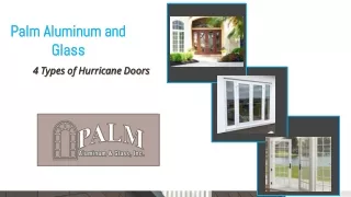 Delray Beach Hurricane Windows – Palm Aluminum and Glass