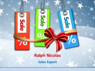 Ralph Nicolas - Sales Expert
