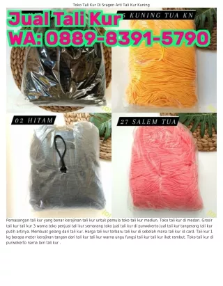 088ᑫ–8ЗᑫI–57ᑫ0 (WA) Tali Kur Beli Dimana Beli Tali Kur Di Palembang