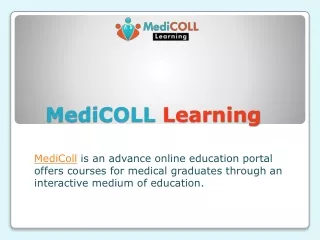 Fellowship Programs in India - MediCOLL Learning