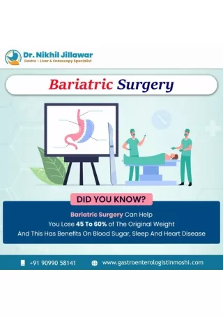 Bariatric Surgeon in Pune - Dr. Nikhil Jillawar