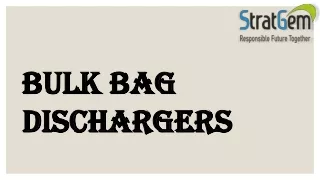Bulk Bag Discharge