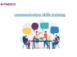 communication skills training