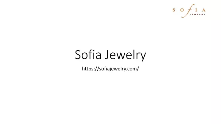 sofia jewelry