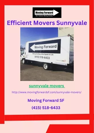 Efficient Movers Sunnyvale