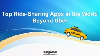 top ride sharing apps in the world beyond uber