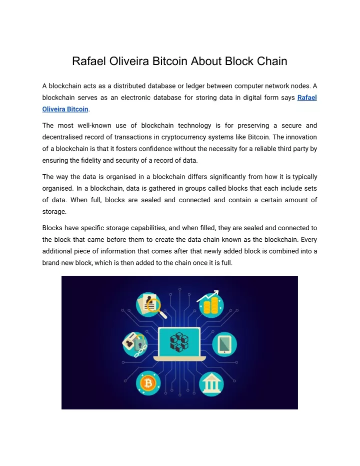 rafael oliveira bitcoin about block chain