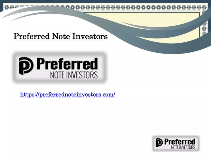 preferred note investors