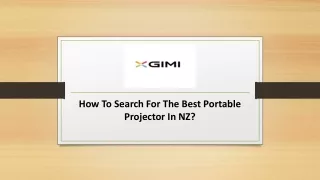 How To Search For The Best Portable Projector In NZ