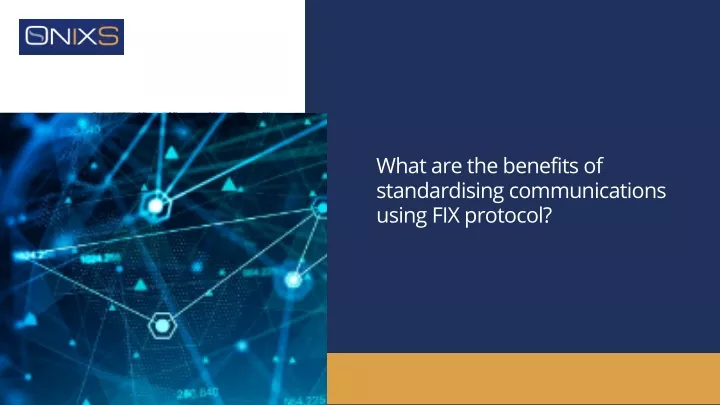 what are the benefits of standardising