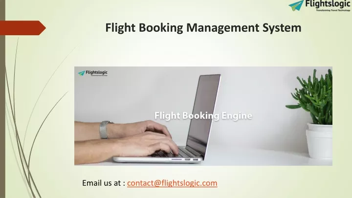 flight booking management system