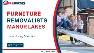Furniture Removalists Manor Lakes - Urban Movers
